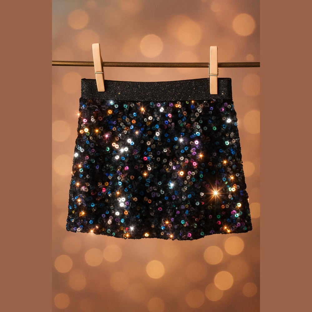 Garanimals Skirt Multicolor Sequin Size 6 Girls